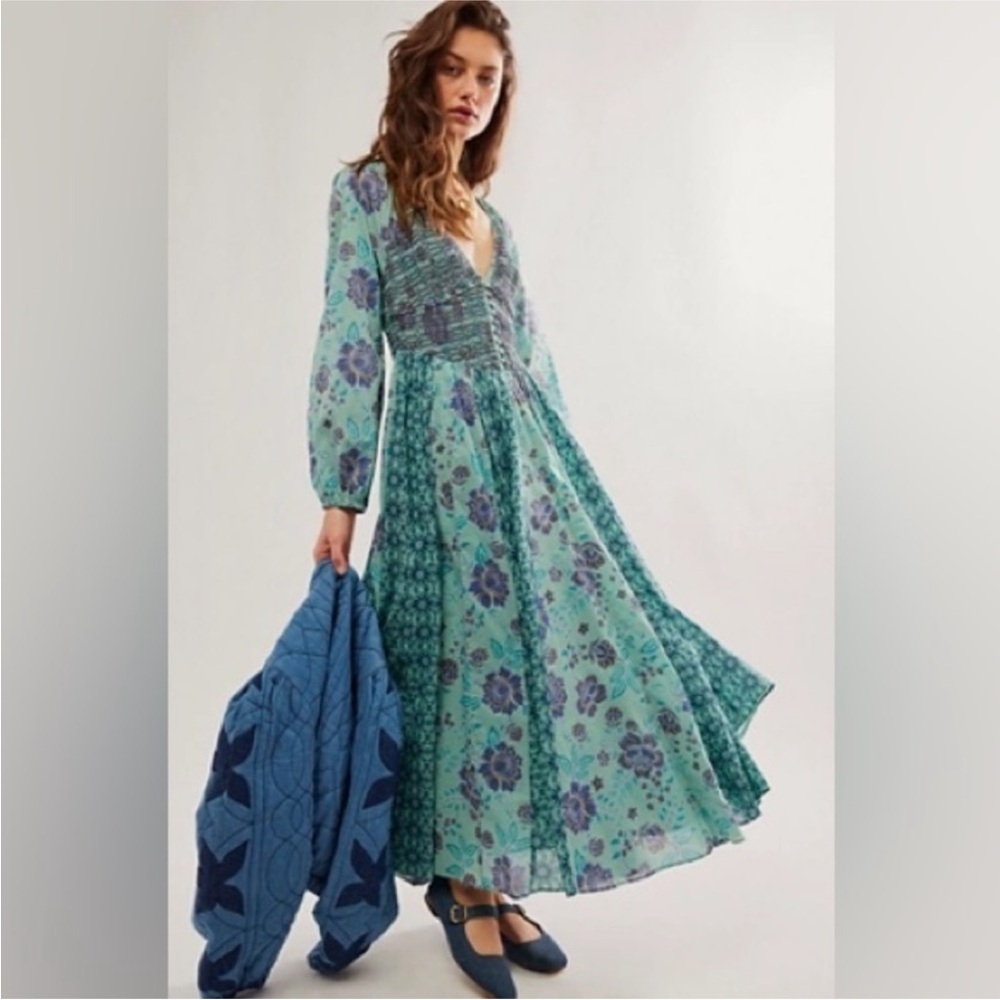 Free People a new way Floral Maxi Dress